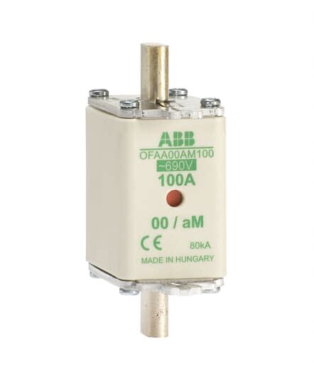 ABB - Fusible Couteau 100A AM Taille 00 690V