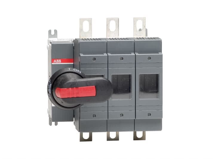 ABB - Inter.Sec. Fusible DIN frontal 200A 3Pôles poignée sur Porte