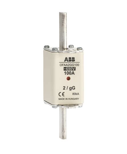 ABB - Fusible Couteau 50A GG Taille 2 690V