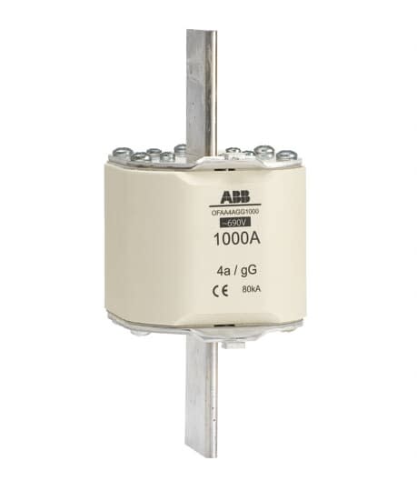 ABB - Fusible Couteau 1000A GG Taille 4A 690V