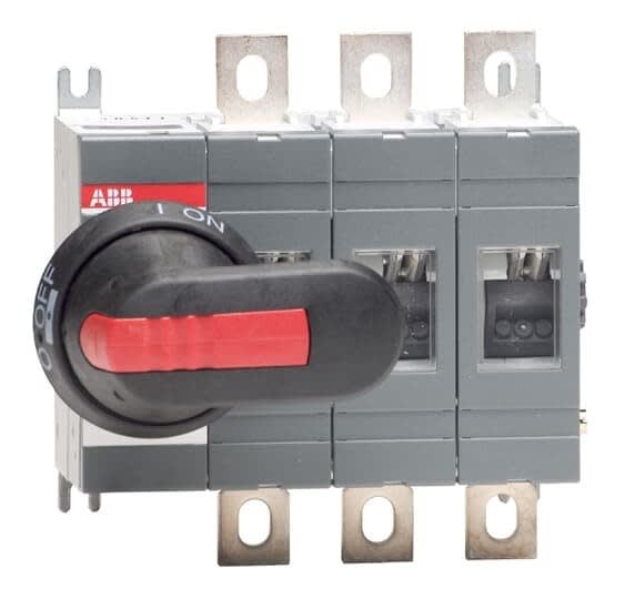 ABB - Inter.Sec frontal 200A 3Pôles poignée sur Porte