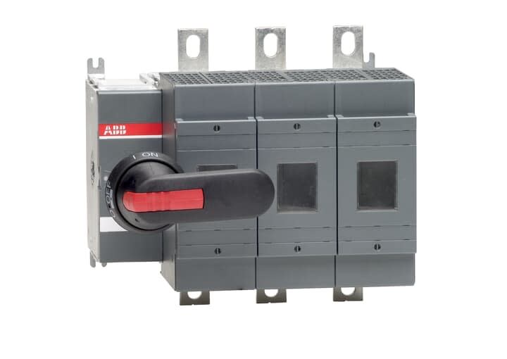 ABB - Inter.Sec. Fusible DIN frontal 400A 3Pôles poignée sur Porte