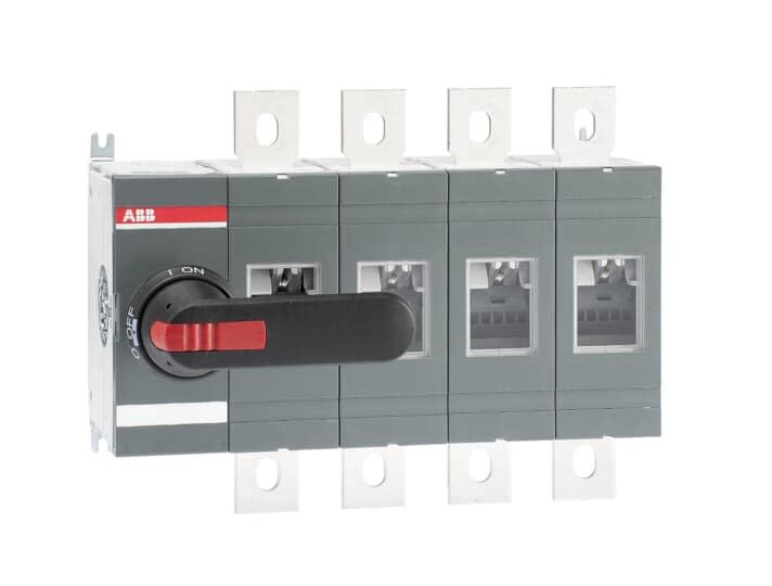 ABB - Inter.Sec frontal 640A 4Pôles poignée sur Porte
