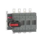ABB - Inter.Sec. Fusible DIN frontal 200A 4Pôles poignée sur Porte