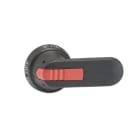ABB - Poignée Pistolet noire 95mm pour Axe 12mm pour Inverseur