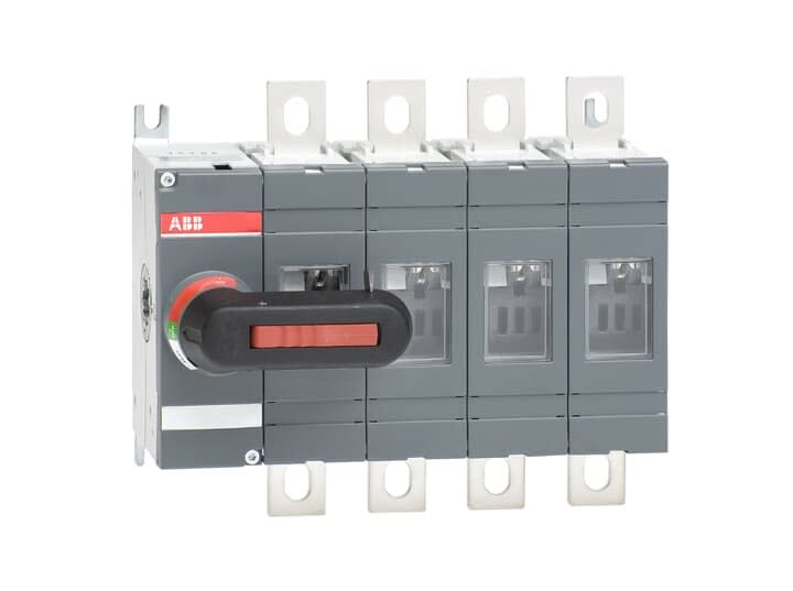 ABB - Inter.Sec frontal 200A 4Pôles poignée sur Appareil