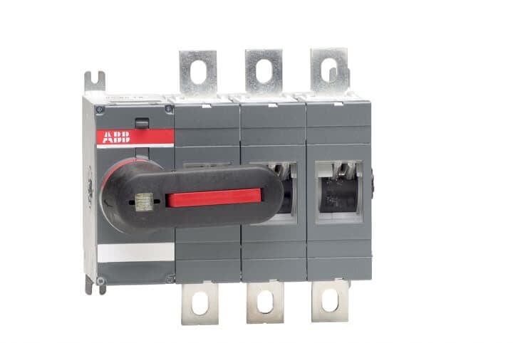 ABB - Inter.Sec frontal 400A 3Pôles poignée sur Appareil
