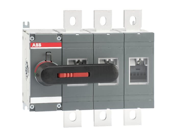 ABB - Inter.Sec frontal 630A 3Pôles poignée sur Appareil