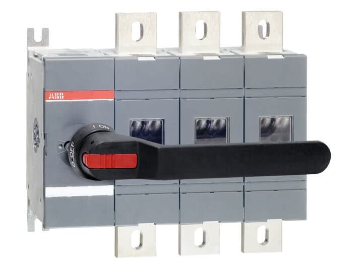 ABB - Inter.Sec frontal 1000A 3Pôles poignée sur Porte