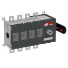 ABB - Inter.Sec. latéral Droit 400A 4Pôles poignée sur Appareil