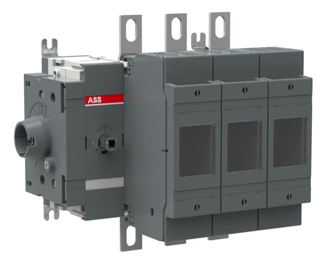 ABB - Inter.Sec. Fus DIN latéral Gauche 200A 3Pôles
