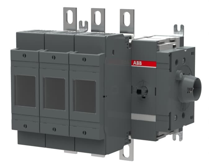 ABB - Inter.Sec. Fus DIN latéral Droit 200A 3Pôles