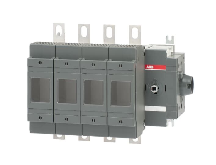 ABB - Inter.Sec. Fus DIN latéral Droit 200A 4Pôles