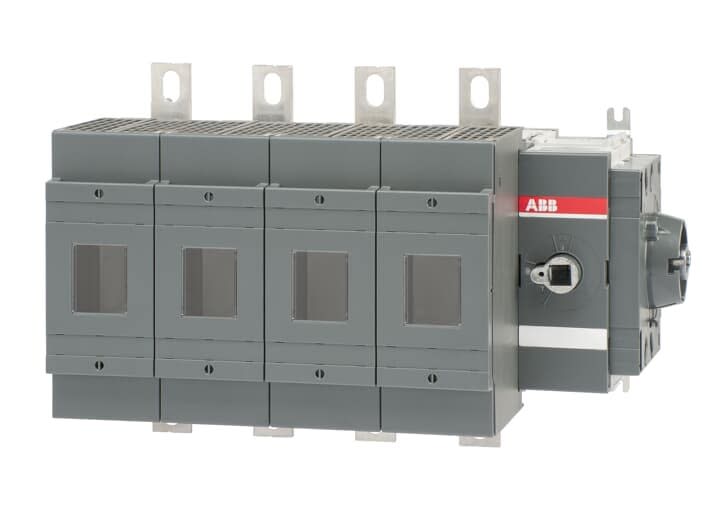 ABB - Inter.Sec. Fus DIN latéral Droit 400A 4Pôles