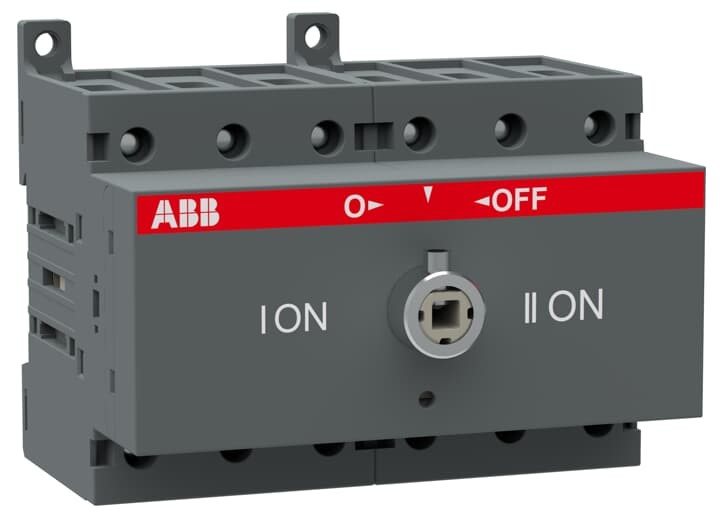 ABB - Inverseur Source Manuel 63A 3Pôles montage Fond d'Armoire
