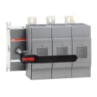 ABB - Inter. Fusible DIN frontal 1250A 3Pôles poignée sur Porte