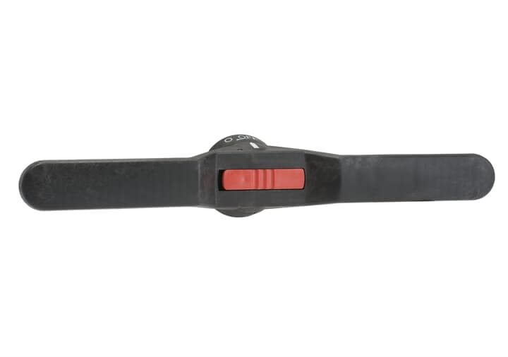 ABB - Poignée Pistolet Inverseur de Source noire 200mm Axe 12mm