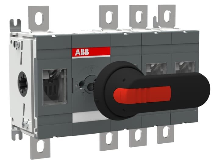 ABB - Inter.Sec frontal 400A 3Pôles poignée sur Porte 1+2