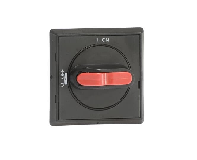 ABB - Poignée Fixation Centrale noire IP65 pour OT16?40F