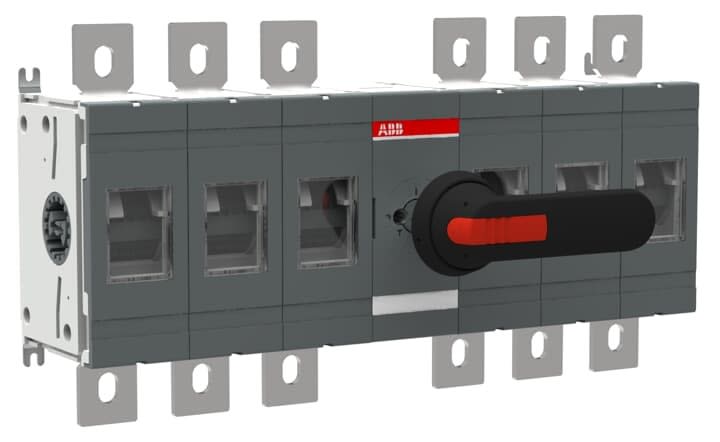 ABB - Inter.Sec frontal 630A 6Pôles poignée sur Porte