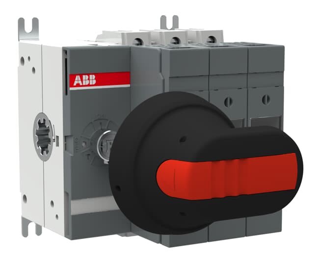ABB - Inter.Sec. Fus 14X51 frontal 50A 3Pôles poignée sur Porte