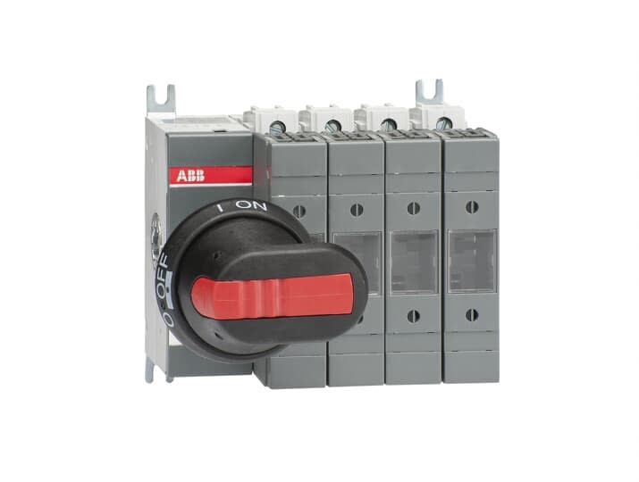 ABB - Inter.Sec. Fus 14X51 frontal 50A 3Pôles+N poignée sur Porte