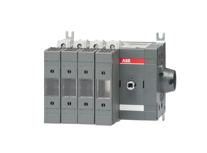 ABB - Inter.Sec. Fus DIN latéral Droit 32A 3Pôles+N