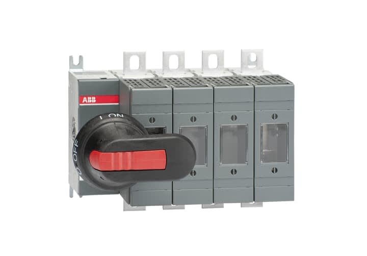 ABB - Inter.Sec. Fus DIN frontal 160A 3Pôles+N poignée sur Porte