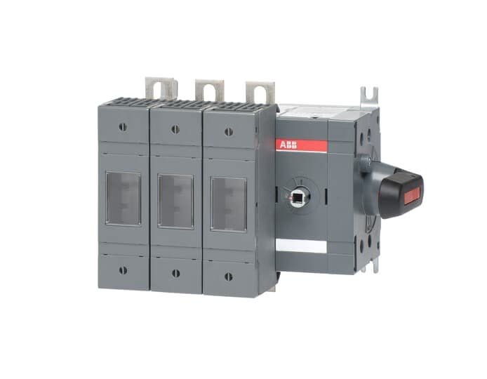 ABB - Inter.Sec. Fusible DIN 3Pôles 125A C de Latérale Droite