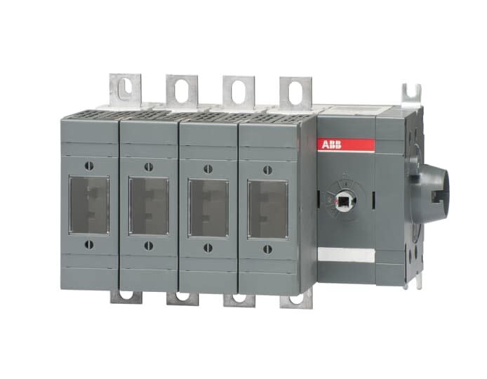 ABB - Inter.Sec. Fusible 22X58 4Pôles 125A C de Lat Ddroite