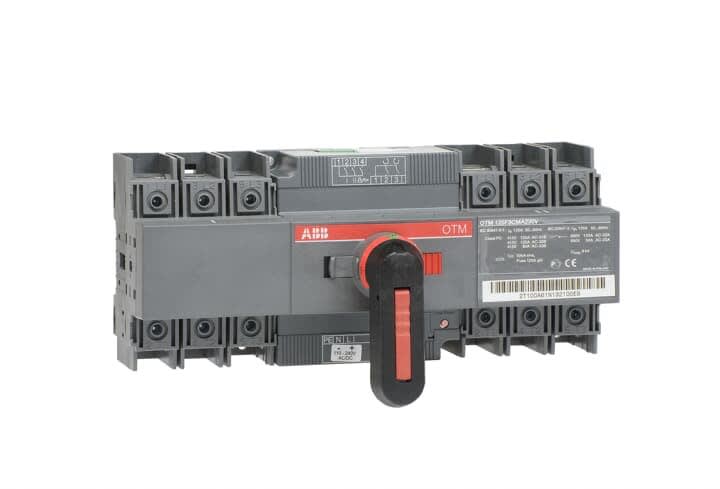 ABB - Inverseur de Sources Motorisé 125A 3 pôles 110-240VAC/DC