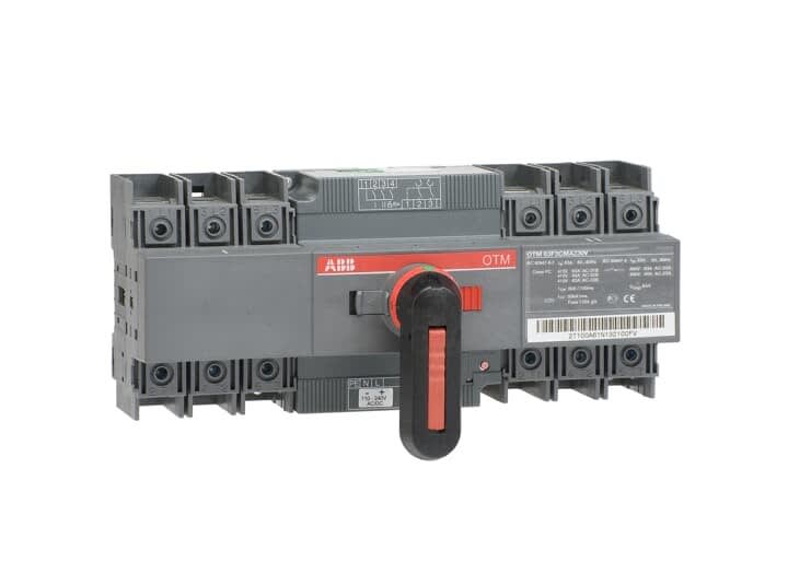 ABB - Inverseur de Sources Motorisé 63A 3 pôles Alim 110-240VAC/DC