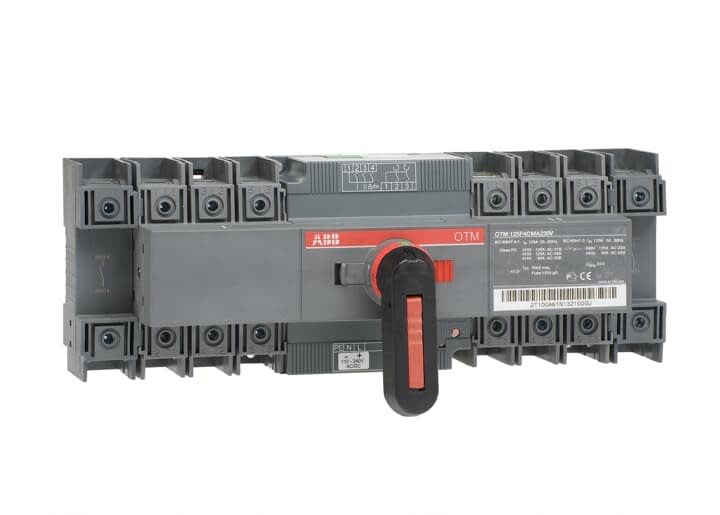 ABB - Inverseur de Sources Motorisé 125A 4 pôles 110-240VAC/DC