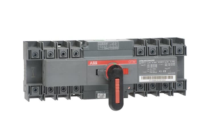 ABB - Inverseur de Sources Motorisé 80A 4 pôles Alim 110-240VAC/DC