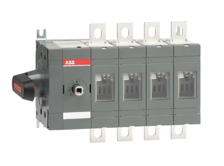 ABB - Inter.Sec latéral Gauche 160A 4Pôles poignée sur Appareil