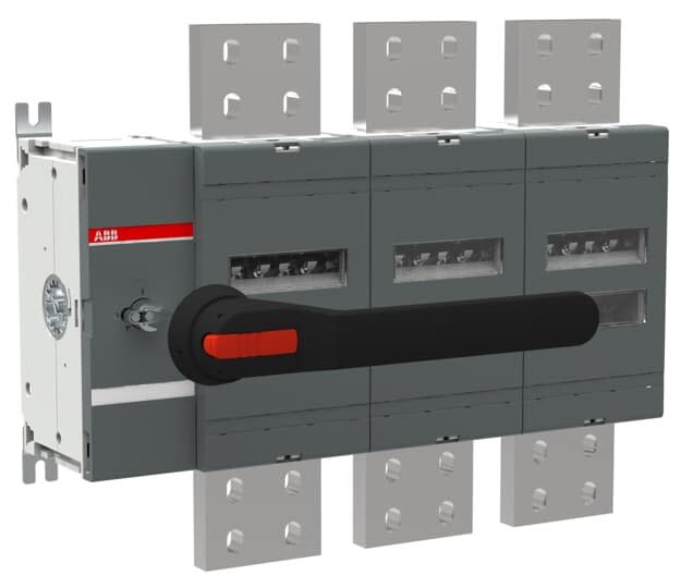 ABB - Inter.Sec frontal 3200A 3Pôles poignée sur Porte