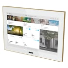 ABB - SmartTouch Ecran 10 blanc/satin gold