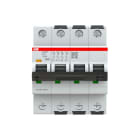 ABB - S300P-Disjoncteur 4P-3A-Courbe D-Pdc 25000A-230/400VAC 100kA-4 modules