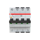 ABB - S300P-Disjoncteur 4P-2A-Courbe D-Pdc 25000A-230/400VAC 100kA-4 modules