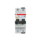ABB - S300P-Disjoncteur 2P-63A-Courbe Z-Pdc 15000A-400VAC 25KA-230VAC 40kA-2 modules