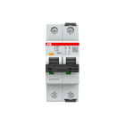 ABB - S300P-Disjoncteur 2P-10A-Courbe B-Pdc 25000A-400VAC 25KA-230VAC 50kA-2 modules