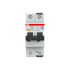 ABB - S300P-Disjoncteur 1P+NAD-0.3A-Courbe K-Pdc 25000A-230VAC 100kA-60VDC 25kA-1 mod.