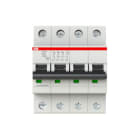 ABB - S200 Disjoncteur modulaire- 4P - 2A - Cbe B - 6000A/10kA (4 modules)-peignable