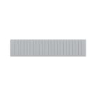 ABB - SZ-BP 12 G Plaque d'obturation Disjonct. =63A - Gris RAL7035 (Mini cde de 50pcs)