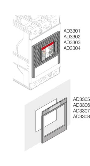 ABB - Habillage Plastron XT1 3P