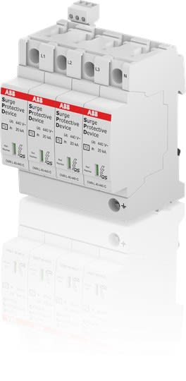 ABB - Parafoudre OVR T2 -4P - Imax 40kA -400/690V AC - av. TS - IT/TNS