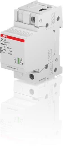 ABB - Parafoudre OVR T1+T2 - 1P - Iimp 12,5kA -Imax 80kA -400V -TT/TNS/TNC