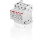 ABB - Parafoudre OVR T2 -4P - Imax 80kA -400V - av. Réserve Sécu. - av. TS - TNS