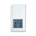 ABB - Futur Linear / Prise rasoir - Blanc