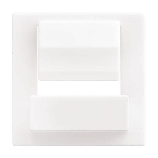 ABB - Futur Linear / Enjoliveur pour support de charge de téléphone - Blanc
